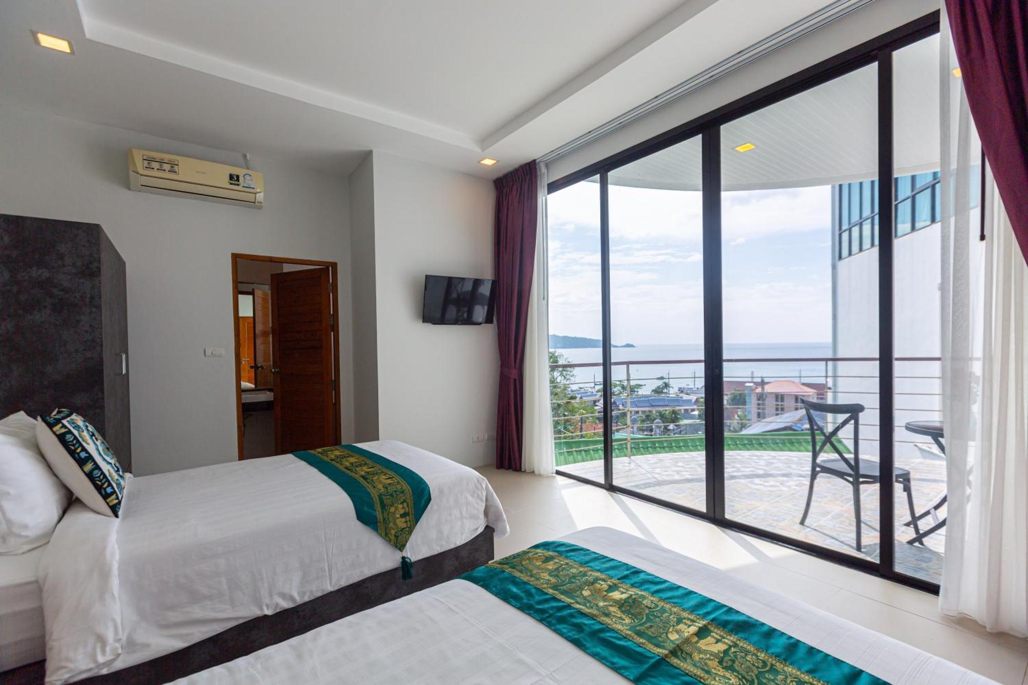 Hotel Rossarin Sea View Patong Exteriér fotografie